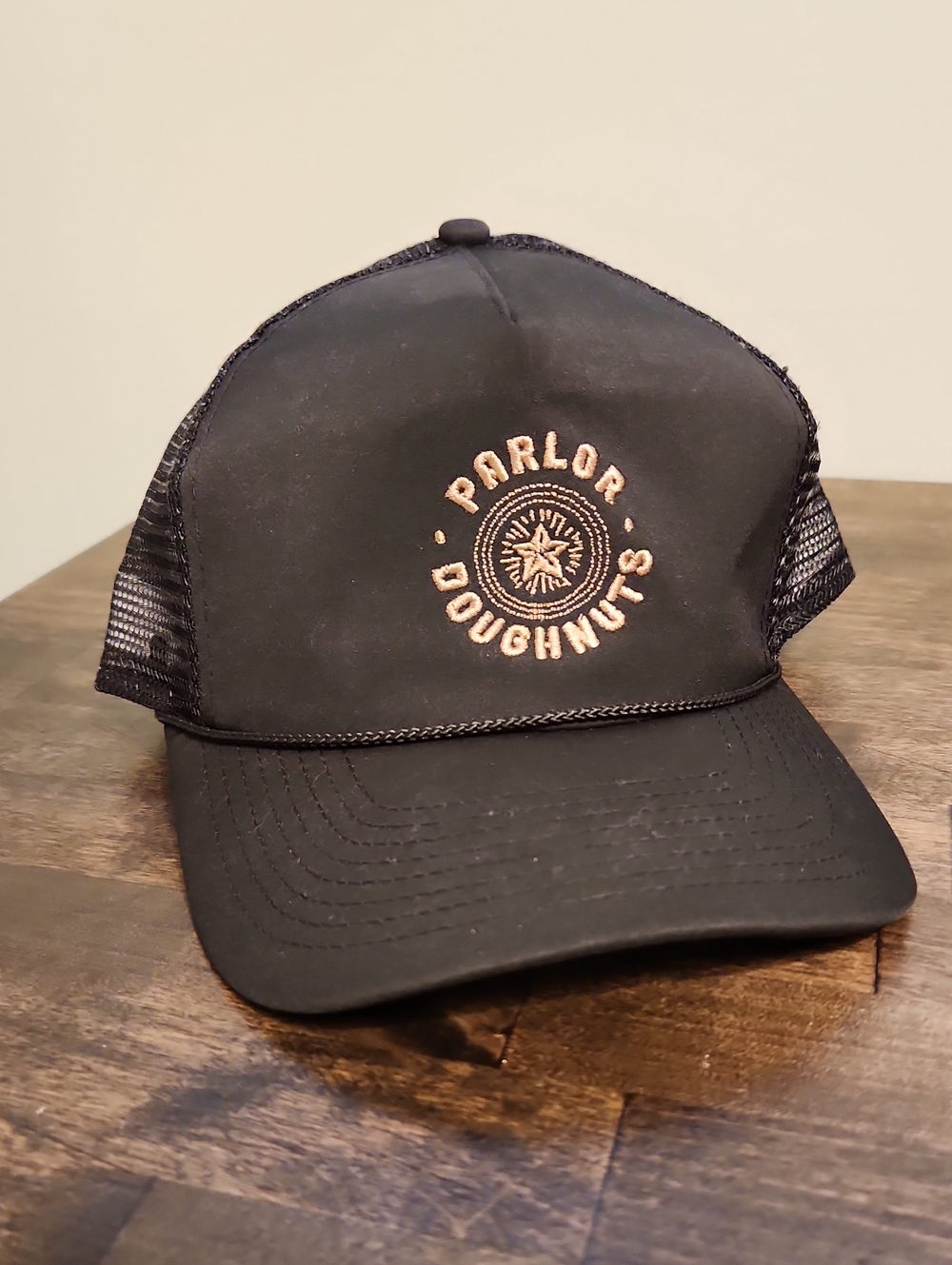 Parlor Doughnuts Snapback Mesh Trucker Hat